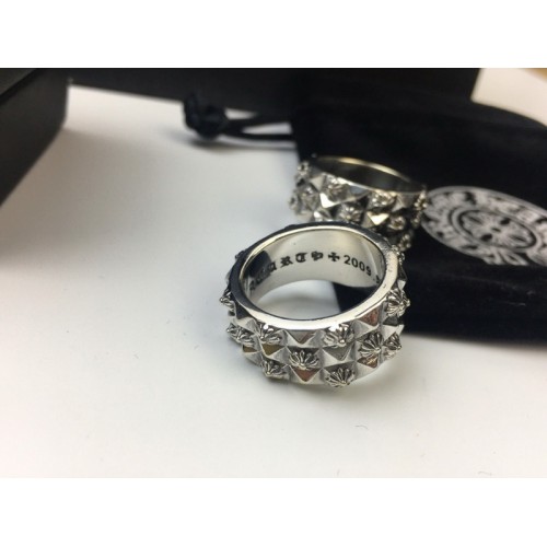 Chrome Hearts Three Layers Cross Flower Ring Chrome Hearts Three Layers Cross Flower Ring