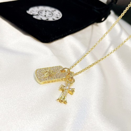 Chrome Hearts Full Diamond Star Cross ? Necklace Chrome Hearts Full Diamond Star Cross ? Necklace