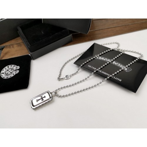 Chrome Hearts Cross Double Side Rotating Pendant Necklace Chrome Hearts Cross Double Side Rotating Pendant Necklace