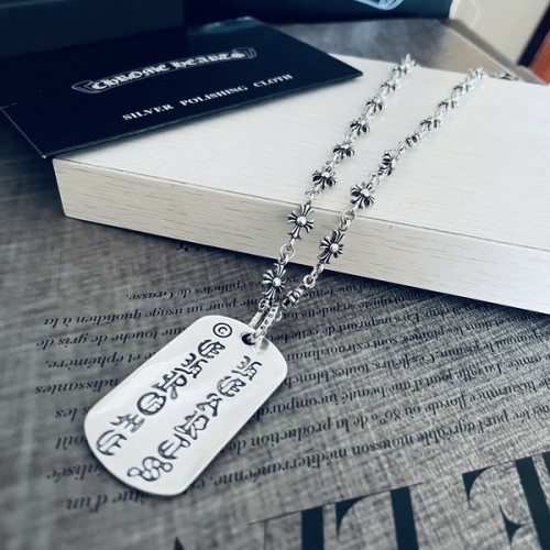 Chrome Hearts Letter Pendant Necklace Chrome Hearts Letter Pendant Necklace