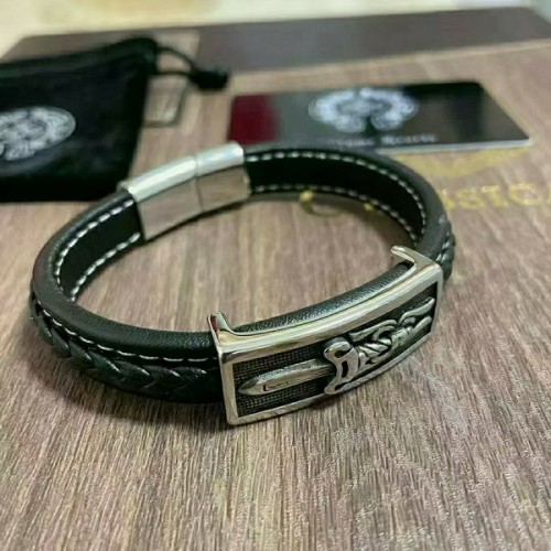 Chrome Hearts Leather Cord Bracelet Chrome Hearts Leather Cord Bracelet