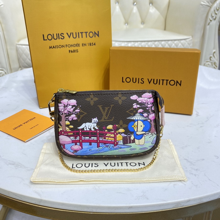 Shop Louis Vuitton Mini Pochette Accessoires (M45905) by inthewall